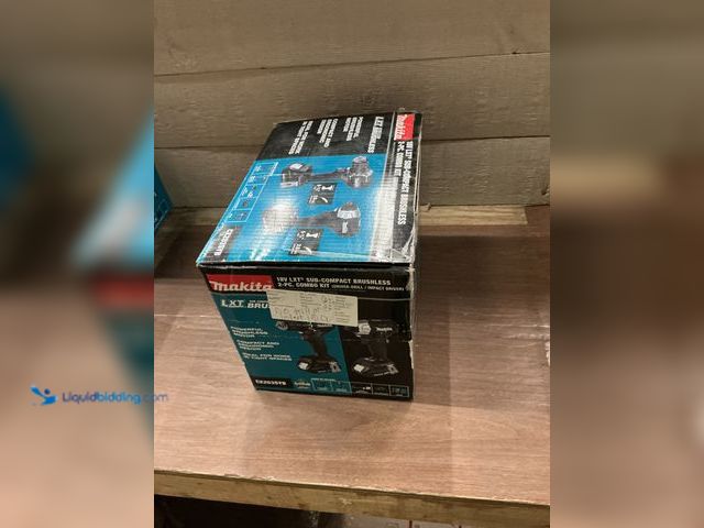 Lot 49-5413207 - Makita
18V LXT Sub-Compact Lithium-Ion Brushless Cordless 2-piece Combo Kit (Driver-Drill/Impact Dr...