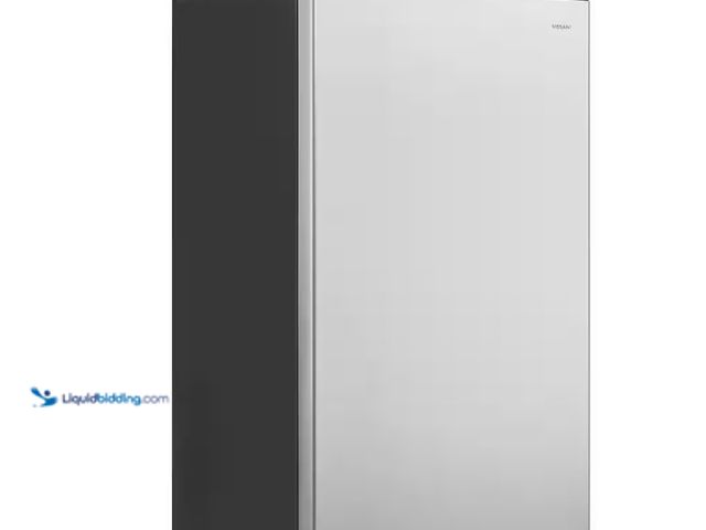 Lot 49-1515781 - Vissani 3.2 cu. ft. Mini Refrigerator in Stainless Steel, ENERGY STAR, Model # HVAR32SE, Unused, Tes...