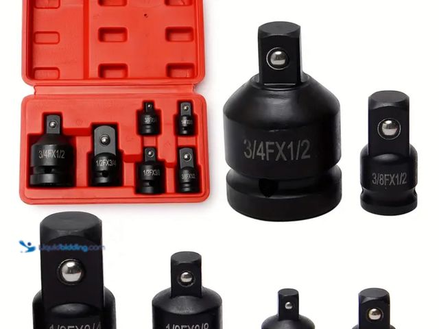 Lot 49-1805012 - New 6pcs Impact Adapter And Reducer Socket Set