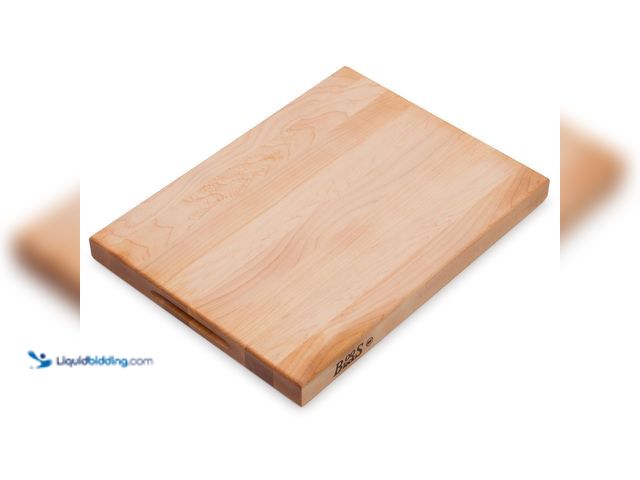 Lot 49-5552487 - John Boos - R2015 Platinum Commercial Series Maple Wood Edge Grain Reversible Cutting Board, 20 Inch...