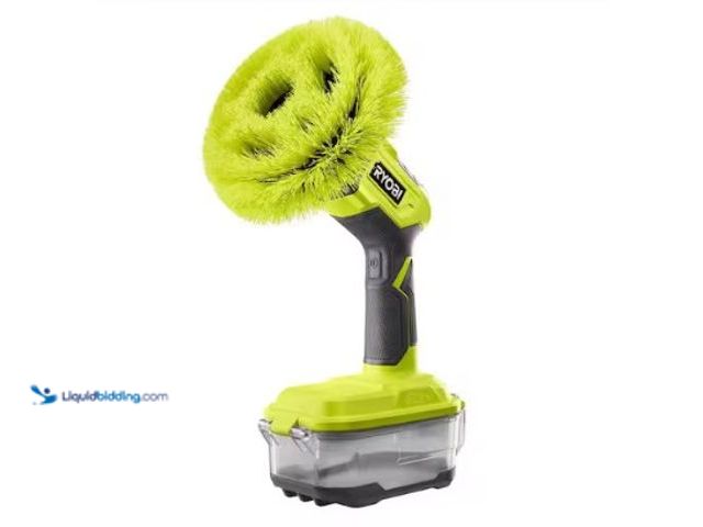 Lot 49-2004424 - RYOBI ONE+ 18V Cordless VORTEX Power/Electric Spin Scrubber (Tool Only),  Model # P4510, Unused, No ...