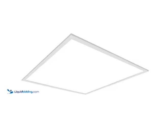 Lot 49-1622470 - Metalux 2 ft. x 2 ft. Adjustable Lumens 4100/3600/2600, Integrated LED Panel Light, Adjustable CCT 3...