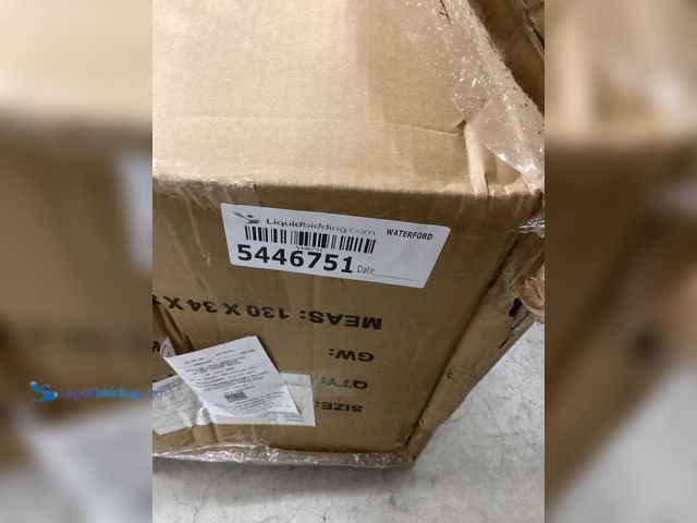 Lot 49-5446751 - 9FT Snowflake Flocked Christmas Tree. Item is unused.