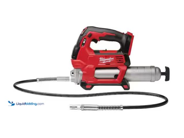 Lot 49-1570187 - Milwaukee M18 18V Lithium-Ion Cordless Grease Gun 2-Speed (Tool-Only), Model # 2646-20, Used, No bat...