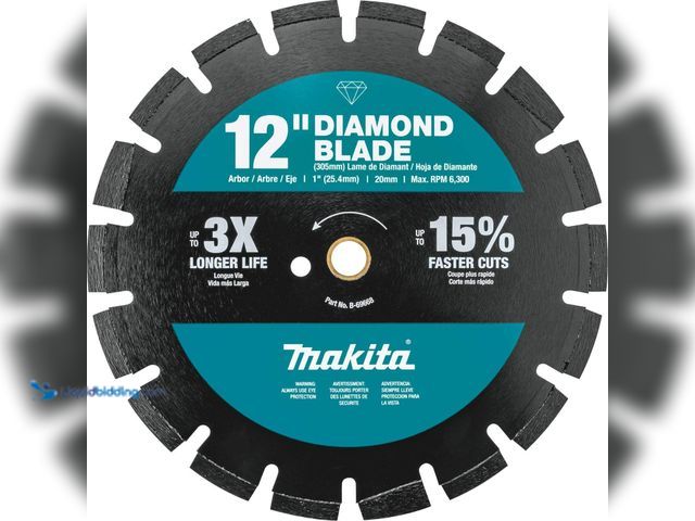 Lot 49-5560162 - Makita B-69668 12" Diamond Blade, Segmented, Dual Purpose. Unused