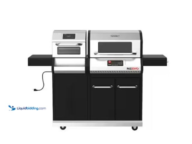 Lot 49-1531892 - Nexgrill Neevo 720 Plus Propane Gas Digital Smart Grill in Black with Air Fryer Oven, Model # 720-10...