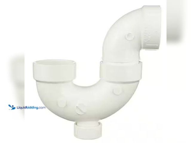 Lot 49-3615911 - Lot of (11) Charlotte Pipe 1-1/2 in. DWV PVC P- Trap with Solvent Weld Joint, Model # PVC00707X0600H...