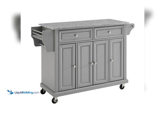 Lot 49-5508350 - CROSLEY FURNITURE
Full Size Solid Granite Top. (top only) Model # KF30003EGY. New