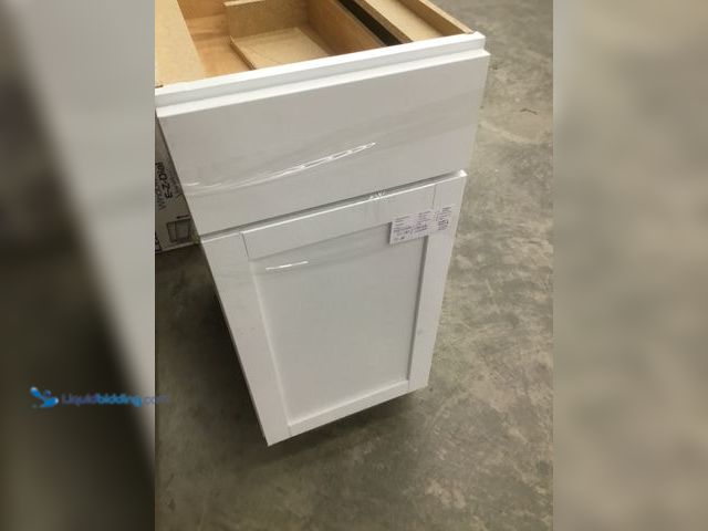 Lot 49-5416147 - PARTS AND REPAIR. Approx 24" x 34" x 15". Toe Kick is broken, right side is cracked.