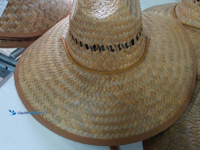 Lot 49-1568687 - Lot of (4) Gold Coast Sunwear Wide Brim Straw Hat For Sun Protection, Unused  Ref#SBS0114