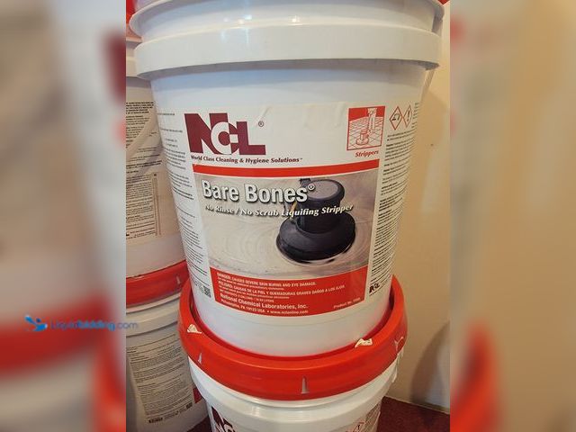 Lot 49-1816041 - 2 New Bare Bones Bare Bones Stripper Other 2- 5 gallon pails  Bare Bones Stripper
The image shows a ...