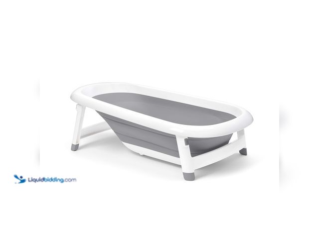 Lot 49-5553623 - OXO Tot Splash & Store Bathtub | Baby Bathtub | Newborn Baby Essentials | for Keeping Bathtime Secur...