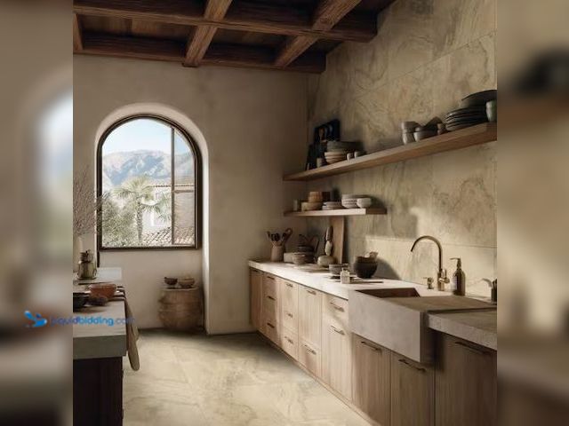 Lot 49-1627294 - Approx (660) sq ft of MSI Canaveral Beige Square 24 in. x 24 in. Matte Ceramic Travertine Look Floor...