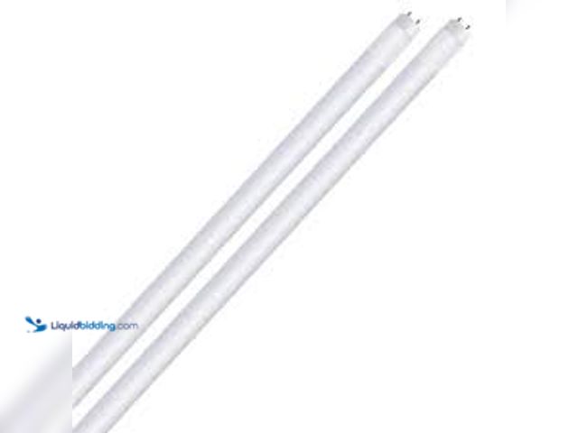 Lot 49-5475563 - QTY 5 - Feit Electric 17-Watt 2 ft. T8 G13 Linear Fluorescent Tube Light Bulb, Cool White 4100K (2-P...