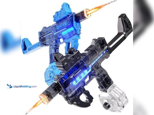 Lot 49-5437670 - 2 Pack Uregoio Electric Blaster Water Guns for Adults & Kids, Automatic Squirt Guns with 32-44 FT Lo...
