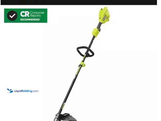 Lot 49-1572254 - RYOBI 40V 15 in. Expand-It Cordless Battery Attachment Capable String Trimmer (Tool Only) Model # RY...