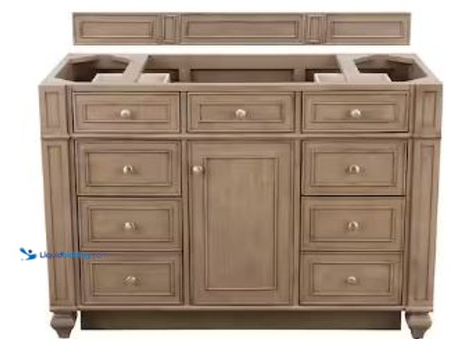 Lot 49-1517800 - James Martin Vanities
Bristol 48 in. W x 22.5 in. D x 32.8 in. H Bathroom Single Vanity Cabinet Wit...