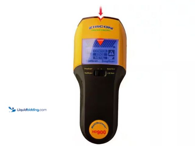 Lot 49-5574038 - Zircon
MultiScanner HD900 3 in. Multifunction Stud Finder. Unused