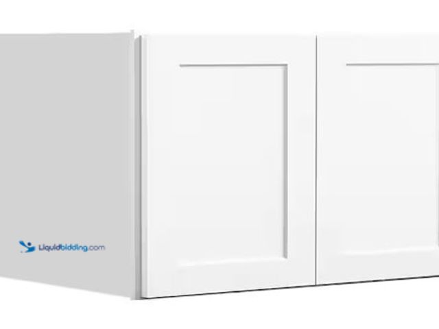 Lot 49-5478545 - Hausvita
36 in. W. x 24 in. D x 24 in. H in Shaker White Plywood Ready to Assemble Kitchen Wall Cab...