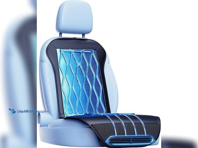 Lot 49-5433777 - Cooling Car Seat Cover Front Seat,12V-24V Semiconductor Ventilated Car Seat Cooling Pad with 3 Temp ...