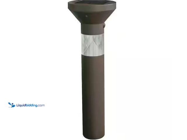 Lot 49-1576527 - Feit Electric One Sync Landscape 40 Lumens Bronze Solar Integrated LED Outdoor Bollard Light with Du...