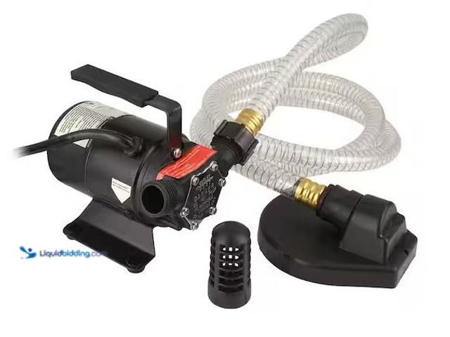 Lot 49-5460358 - Everbilt
1/10 HP Non-Submersible Self-Priming Transfer Pump Internet # 308300938
Model # EBTP1
St...