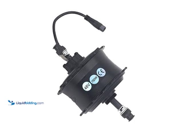 Lot 49-1625704 - Electric Brushless Toothed Hub Motor, 48V 750W Aluminum Alloy Rear Drive, Compatible with Disc Brake...