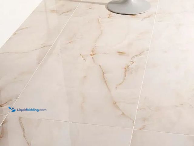 Lot 49-1548685 - Approx 70sq ft of Ivy Hill Tile Selene Onyx Pearl 24 in. x 48 in. Polished Porcelain Floor and Wall ...
