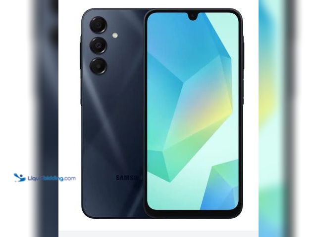 Lot 49-5551832 - AT&T Prepaid - Samsung Galaxy A16 5G 128GB Prepaid - Blue Black, Used, Works