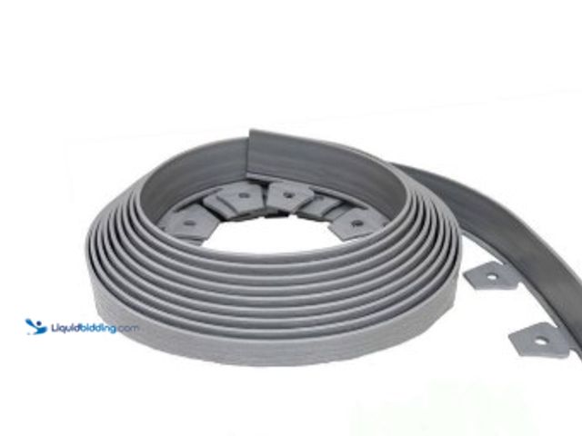 Lot 49-1516564 - ProFlex 30 ft. L x 2.4 W x 1.7 in. H Gray Heavy Duty Plastic No-Dig Landscape Edging Kit, model # 31...