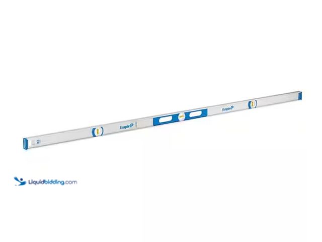 Lot 49-1575448 - Empire 78 in. Aluminum Magnetic I-Beam Level, Model # 500M.78, Unused  Ref#ASRHD0130