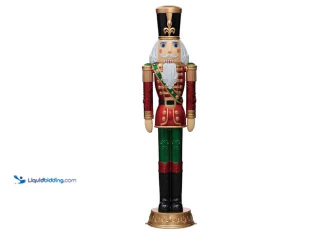 Lot 49-1548166 - Home Accents Holiday 6 ft. LED Nutcracker Model # 24SV24658, Unused  Ref#HOL1113