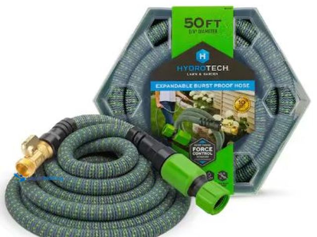Lot 49-1517171 - Hydrotech
5/8 in. Dia. x 50 ft. Expandable Garden Water Hose, Model # 8989, Unused  Ref#HDSR-0710