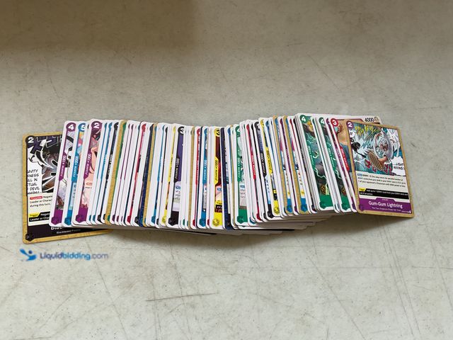 Lot 49-5515585 - Other LOT OF 100+ ONE PIECE COLLECTIBLE TRADING CARDS FROM VARIOUS YEARS AND TYPES LOADED WITH GREAT...