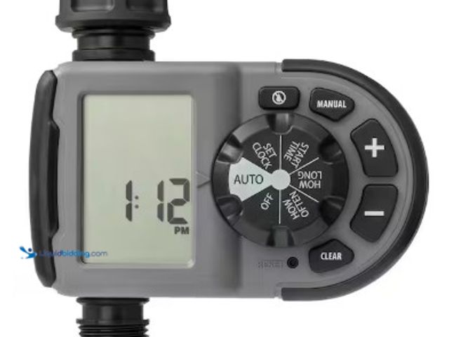 Lot 49-2022601 - Lot of (2) Orbit 1-Outlet Programmable Hose Watering Timer Sprinkler Timer, Model # 56619, MSRP $69....