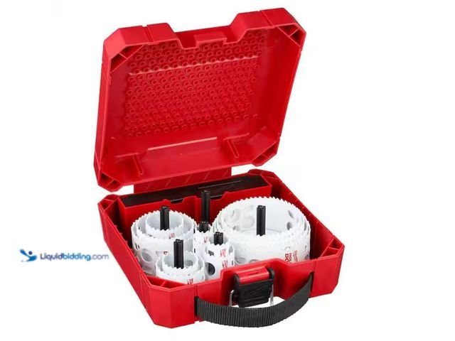 Lot 49-1628230 - Milwaukee Hole Dozer General Purpose Bi-Metal Hole Saw Set (20-Piece), Model # 49-22-4170, New(Facto...