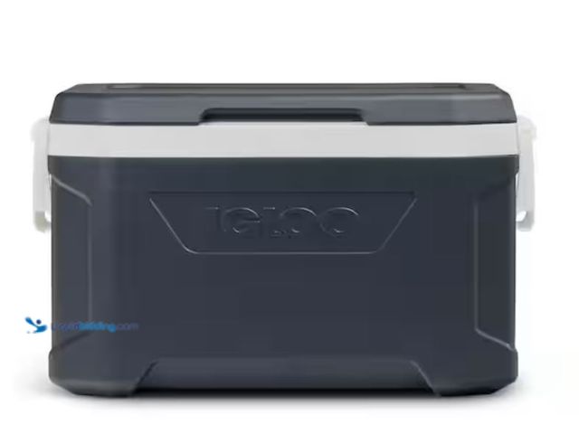 Lot 49-3611871 - IGLOO Profile II 50 qt. Chest Cooler-Jet Carbon Gray, Model # 51179, Slightly used, Scuffs/Scratches...