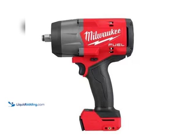 Lot 49-3470906 - Milwaukee M18 FUEL 18V Lithium-Ion Brushless Cordless 1/2 in. Impact Wrench with Friction Ring (Tool...
