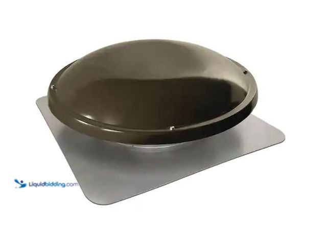 Lot 49-5573405 - Master Flow
1250 CFM Weathered Wood Power Roof Mount Attic Fan, Unused