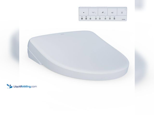 Lot 49-5487282 - TOTO
S7A Washlet Elongated Electric Heated Bidet Seat with Contemporary Lid in Cotton White (attach...