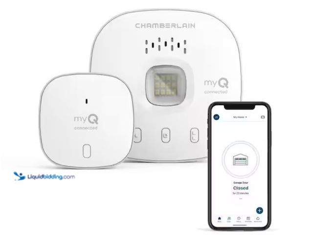 Lot 49-1578154 - Chamberlain myQ Smart Garage Control with Wi-Fi Hub, Model # myQ-G0401, Unused.   Ref#HD0210
