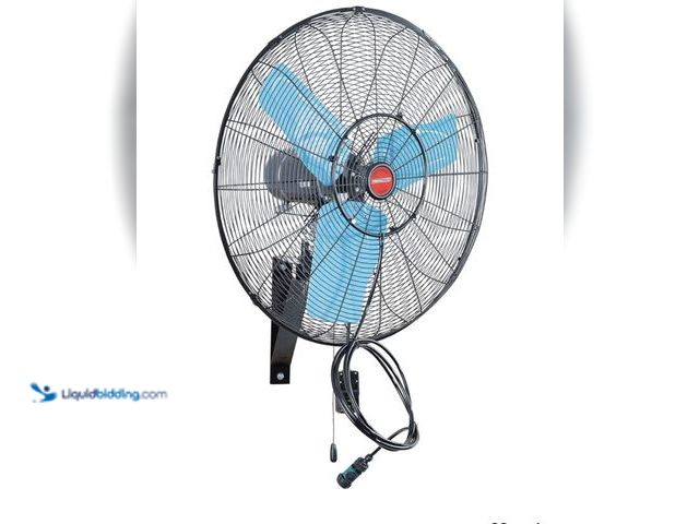 Lot 49-1807058 - OEM Tools 24 inch misting oscillating wall mount fan, new Retails for $219.99 Brand new / Never used
