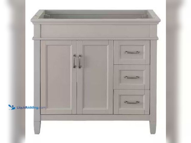 Lot 49-5423774 - Home Decorators Collection Ashburn 36 in. W x 21.63 in. D x 34 in. H Bath Vanity Cabinet without Top...