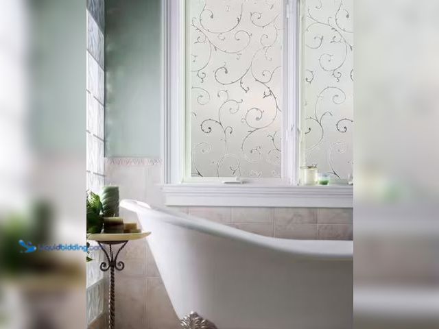 Lot 49-1575395 - Lot of (2) Artscape Etched Lace 24 in. x 36 in. Window Film, Model # 01-0126, Unused  Ref#ASRHD0130