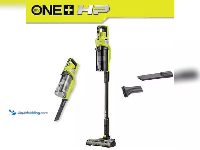 Lot 49-1576697 - RYOBI ONE+ HP 18V Cordless Pet Stick Vacuum Cleaner (Tool Only) Model # PBLSV716B, New, Factory Seal...