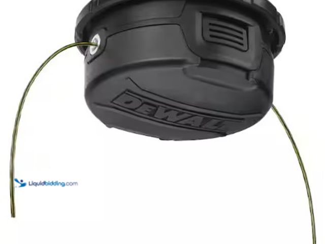Lot 49-2022568 - Lot of (2) DEWALT QuickLoad String Trimmer Bump Feed Replacement Head, Model # DWO1DT995, MSRP $59.9...