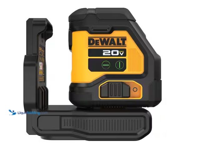 Lot 49-1575511 - DEWALT 20V Green Cross Line Laser Level (Tool-Only), Model # DCLE34021B, Used, Powers on  Ref#HDPA02...