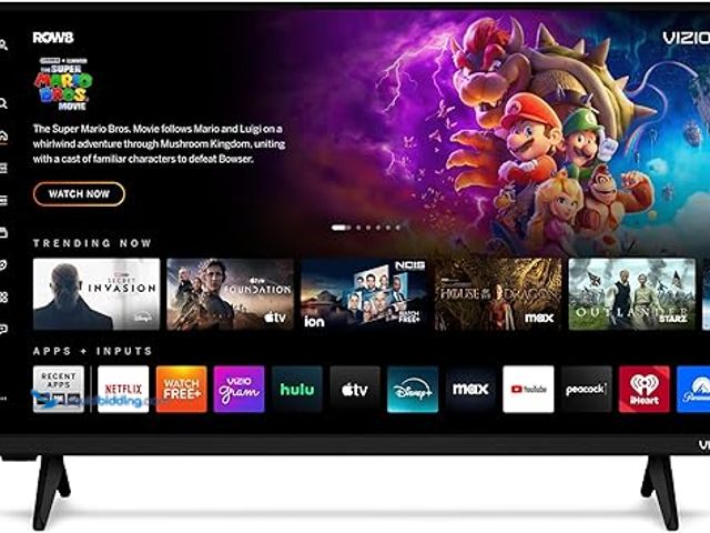 Lot 49-3510811 - VIZIO 32-inch HD Smart TV 720p LED w/Alexa Compatibility, Google Cast Built-in, Bluetooth Headphone ...