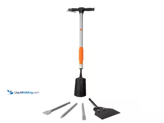 Lot 49-2001212 - WEN 5-in-1 Pneumatic Multi-Function Tool with Scraper, Shovel and Chisel Attachments, Model # 61635,...
