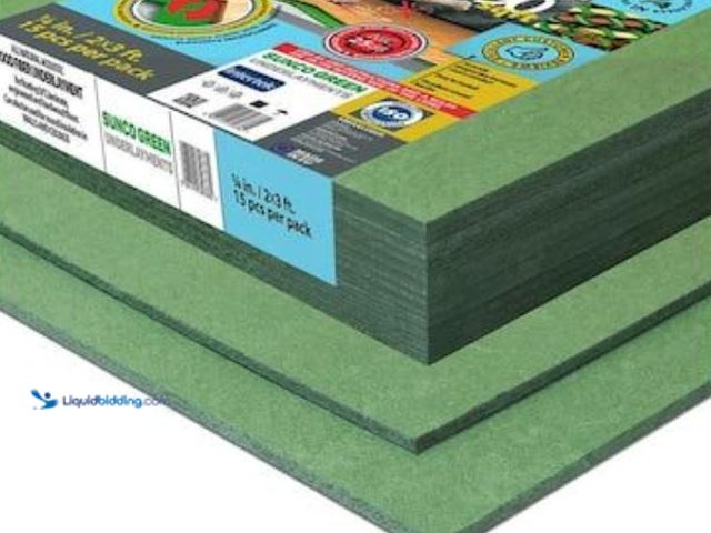 Lot 49-5555257 - STEICO Natural acoustic wood fiber underlayment 90-sq ft Premium 6 mm Flooring Underlayment, Unused